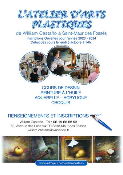 William Castaño - Cours de Dessin et Peinture 