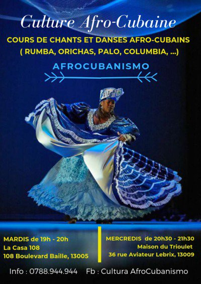 AfroCubanismo - Cours des danses Afro-Cubaines