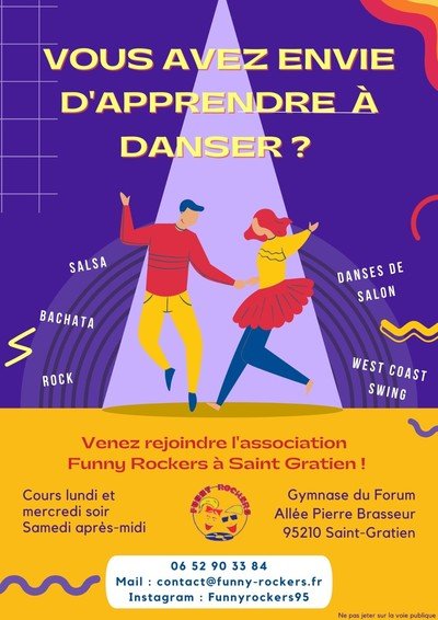 ASSOCIATION FUNNY-ROCKERS - Cours de Danse, Salsa, Rock n'Roll, Salon, W Coast, Bachata