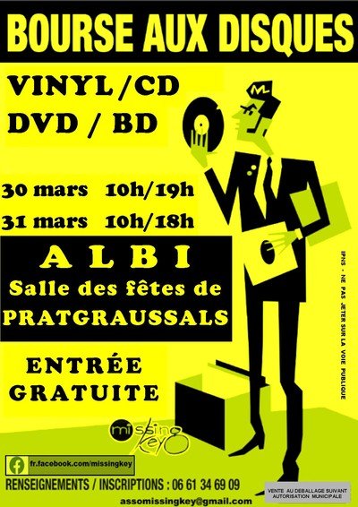 Bourse aux Disques VINYLS, CD, DVD et BD