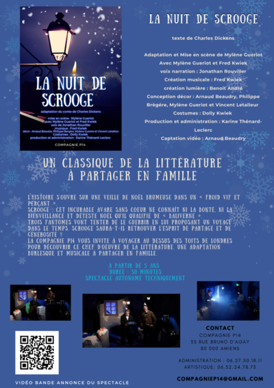 COMPAGNIE P14 - LA NUIT DE SCROOGE