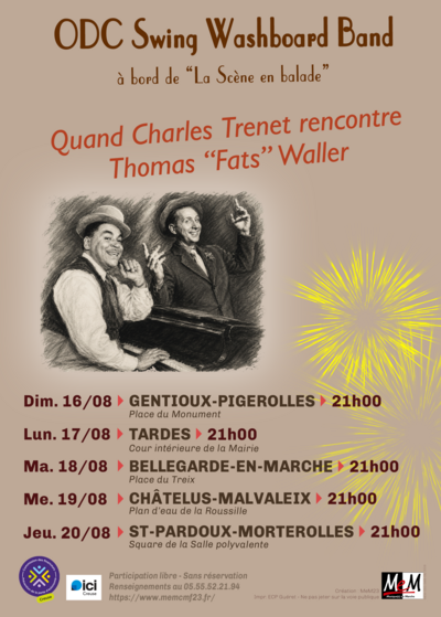 CONCERT « ODC Swing Washboard Band »