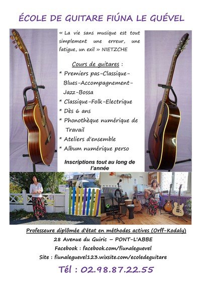 Fiúna LE GUEVEL  - Ecole de Guitare