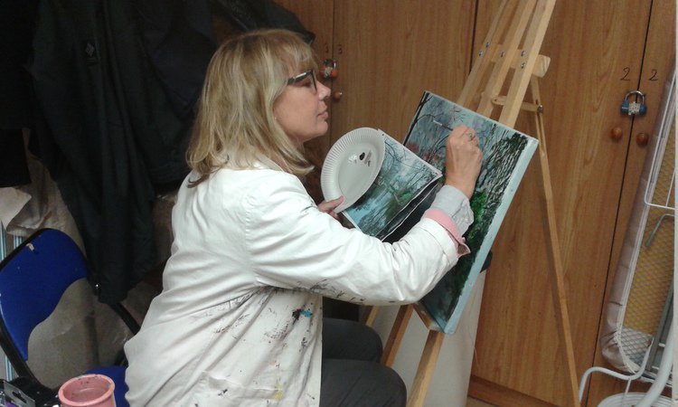 Muriel HENRY Atelier d'art Sucy - Cours dessin peinture adultes tous niveaux