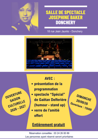 OUVERTURE DE SAISON
