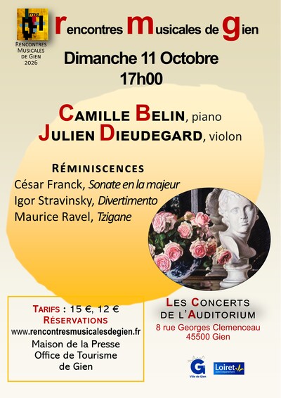 Réminiscences : Franck, Ravel, Stravinsky