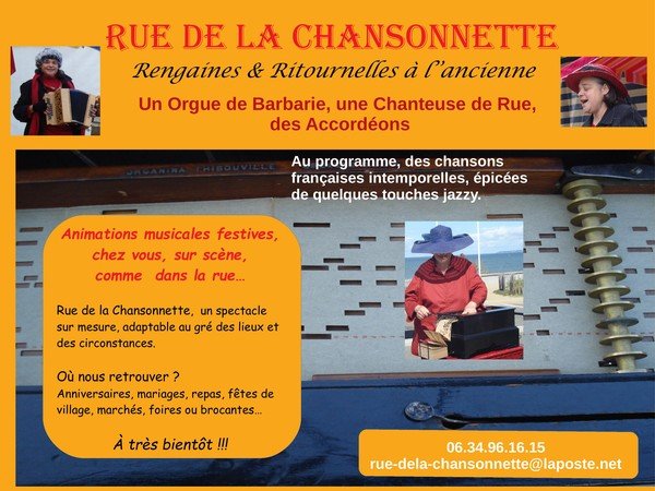 Rue de la Chansonnette - Rengaines & Ritournelles à l'ancienne