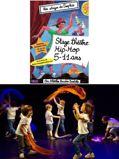 STAGE ENFANT THÉÂTRE & HIP-HOP VACANCES DE LA TOUSSAINT