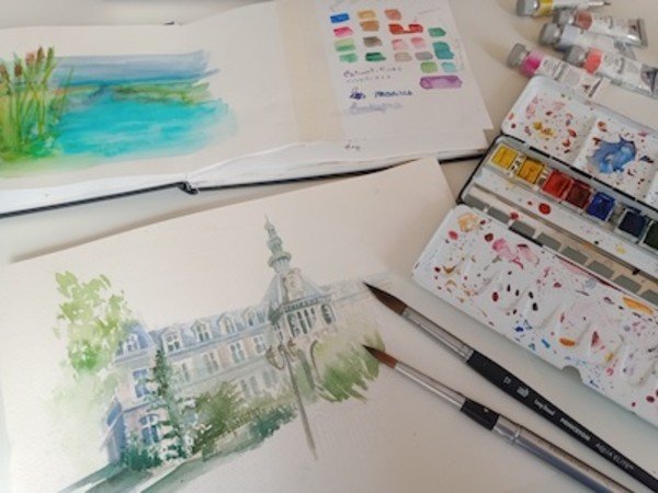 Atelier Oh les beaux jours - Cours d'aquarelle