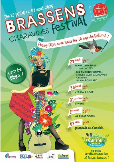 BRASSENS CHARAVINES FESTIVAL