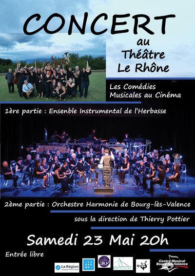Concert "Les comédies musicales au cinéma"