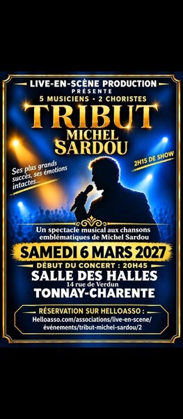 concert tribut Michel Sardou