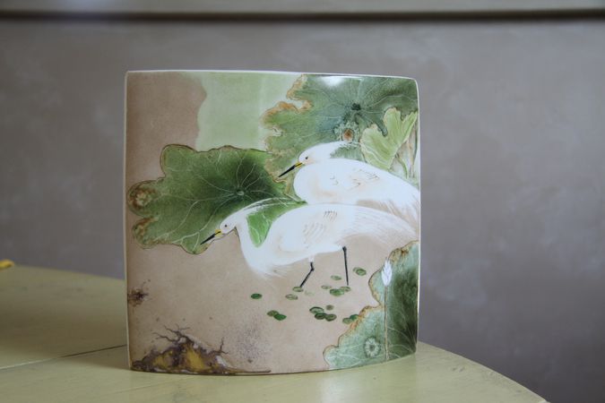 Elodie  - cours de peinture sur porcelaine cuisson comprise