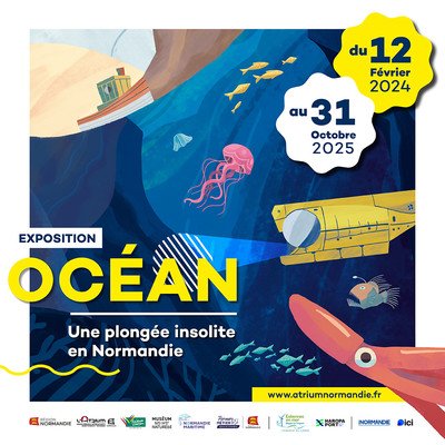 Exposition OCÉAN, une plongée insolite en Normandie
