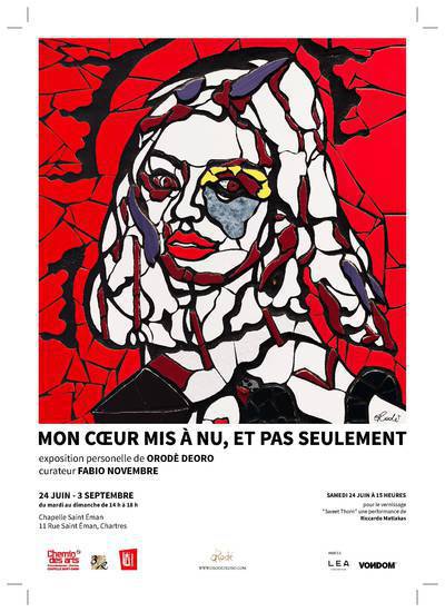 Mon coeur mis à nu, et pas seulement. Exposition personnelle d'Orodè 
