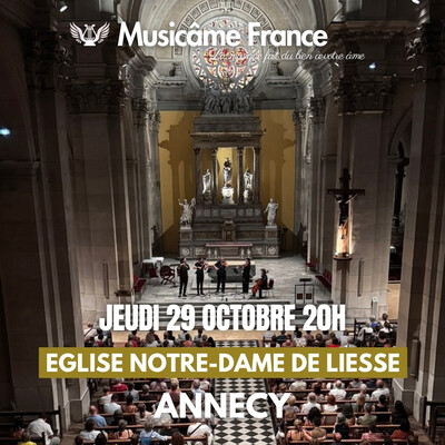 Musicâme France : Concert de la Toussaint à Annecy !