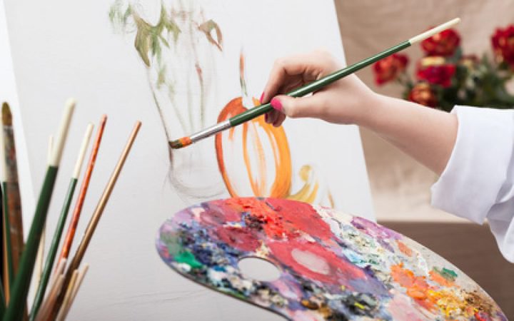 Pinceau décors - Cours de peinture