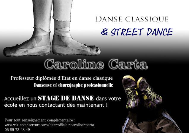 Stage de danse classique et hip hop - Professeur Diplômée d'Etat en danse classique