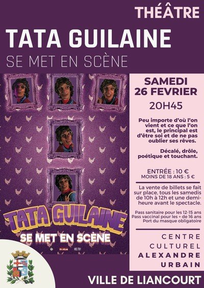 Tata Guilaine se met en scène