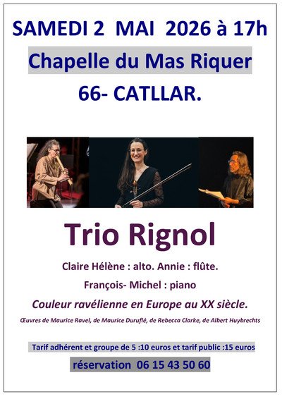 trio Rignol: couleurs ravéliennes