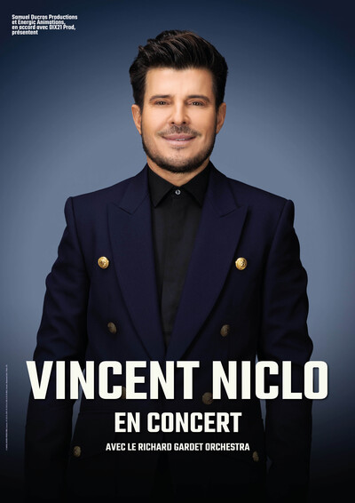 VINCENT NICLO EN CONCERT AVEC LE RICHARD GARDET ORCHESTRA