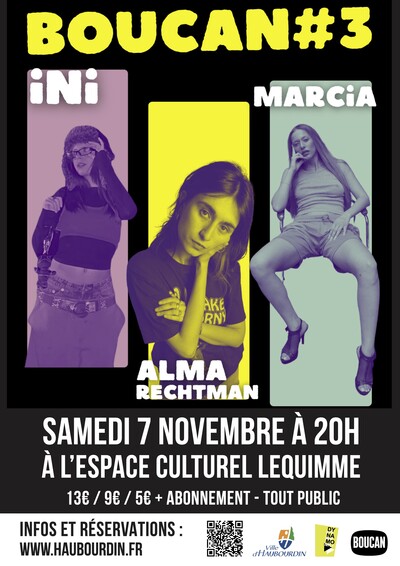 Alma Rechtman, Marcia, iNi - Boucan 3