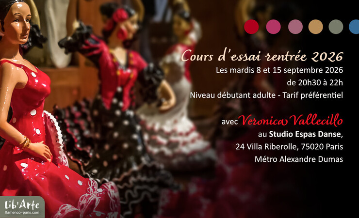 Association Lib'Arte - Cours d'essai de Flamenco