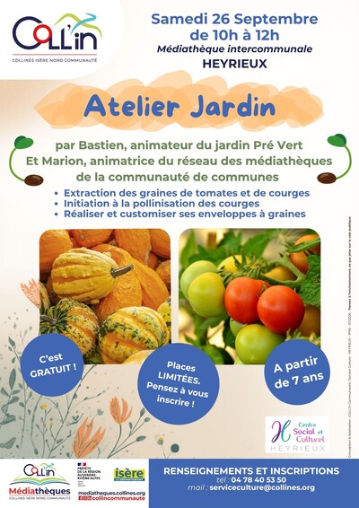 Atelier jardin 
