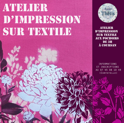 Atelier Thétis | Impression sur textile | Coursan