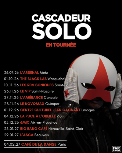 Cascadeur en concert à la Cité Musicale 