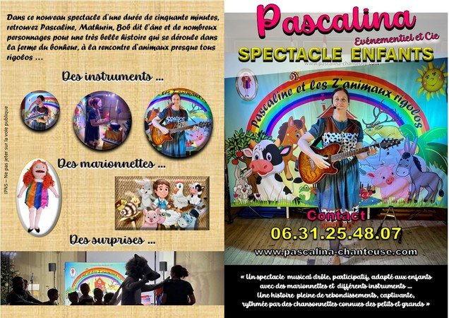 CIE PASCALINA - PASCALINE ET LES Z'ANIMAUX RIGOLOS