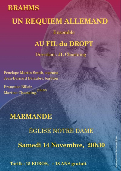 Johannes Brahms, Un Requiem Allemand