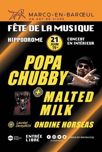 Popa Chubby + Malted Milk + Ondine Horseas