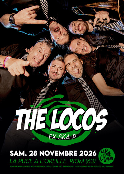 THE LOCOS en concert à La Puce a l'Oreille