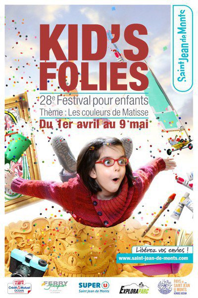 28éme Festival Kid's Folies - "Les couleurs de Matisse"