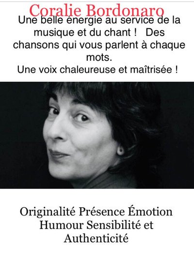 Coralie Bordonaro  - Auteur compositeur interprète 
