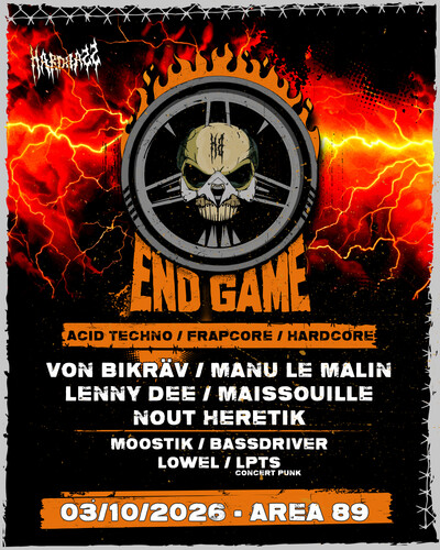 END GAME : Manu Le Malin - Lenny Dee - Von Bikräv - Nout ...
