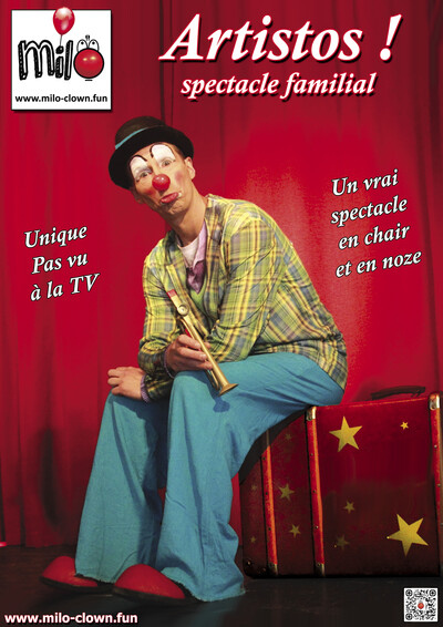 Milo SMIL, Clown - Spectacles clownesques tous publics