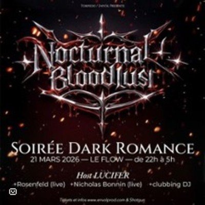Nocturnal Bloodlust - Soirée Dark Romance