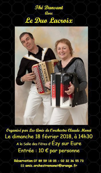 Thé Dansant avec le duo Lacroix