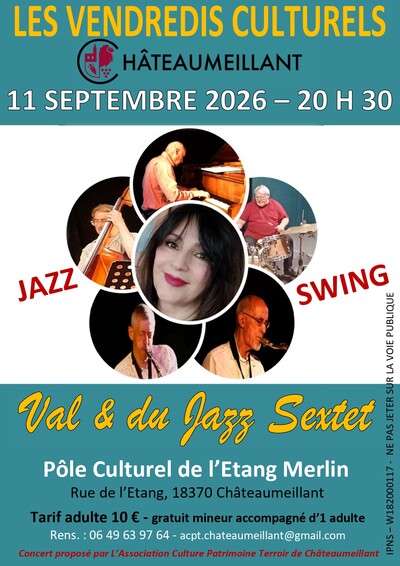 Val & du Jazz sextet en concert