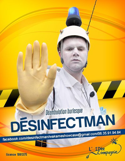 WAKAMé - Désinfectman