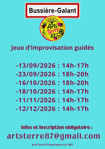 Arts Terre 87 Association - Théâtre Impro Jeux