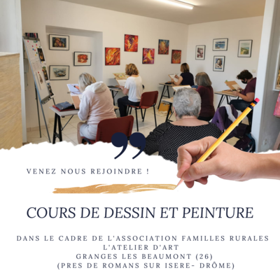 L'ATELIER D'Art - Cours de dessin et peinture