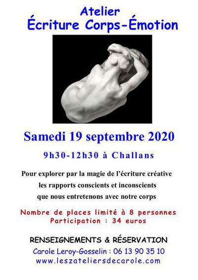 Atelier Écriture Corps-Émotion