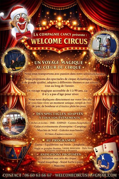 Compagnie cancy - Welcome Circus