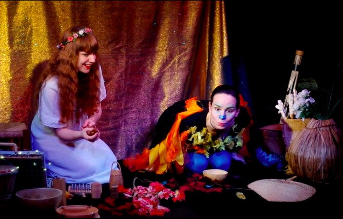 Compagnie La Roulotte - "L'envol du petit oiseau" spectacle pour tout-petits 