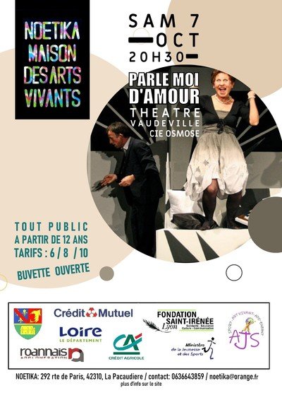 Compagnie théâtrale OSMOSE - Recherche organisateurs d'événementiel pour se produire