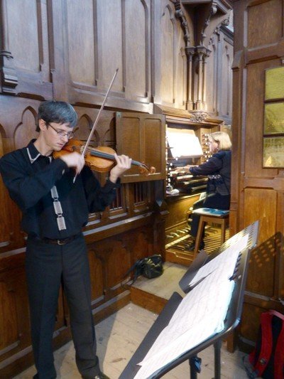 Concert Frédéric Pelassy (violon) - Helga Schauerte (orgue)