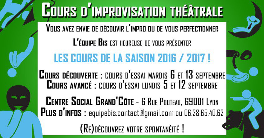 Cours d'impro à Lyon 